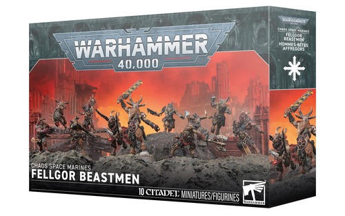 ケイオス・スペースマリーン：フェルゴウル・ビーストマン	CHAOS SPACE MARINES: FELLGOR BEASTMEN