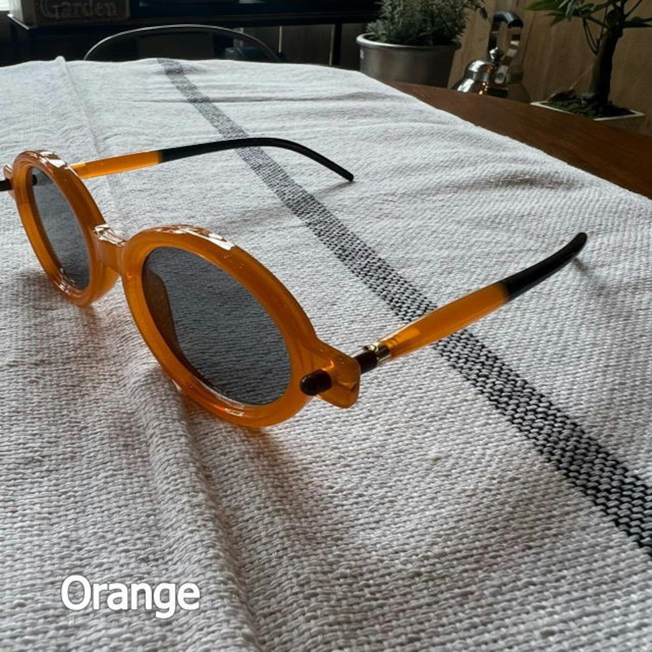 TOPANGA Accessory Bicolor oval Sunglasses 5Color バイカラーオーバルサングラス 5色 サングラス オーバル プレゼント