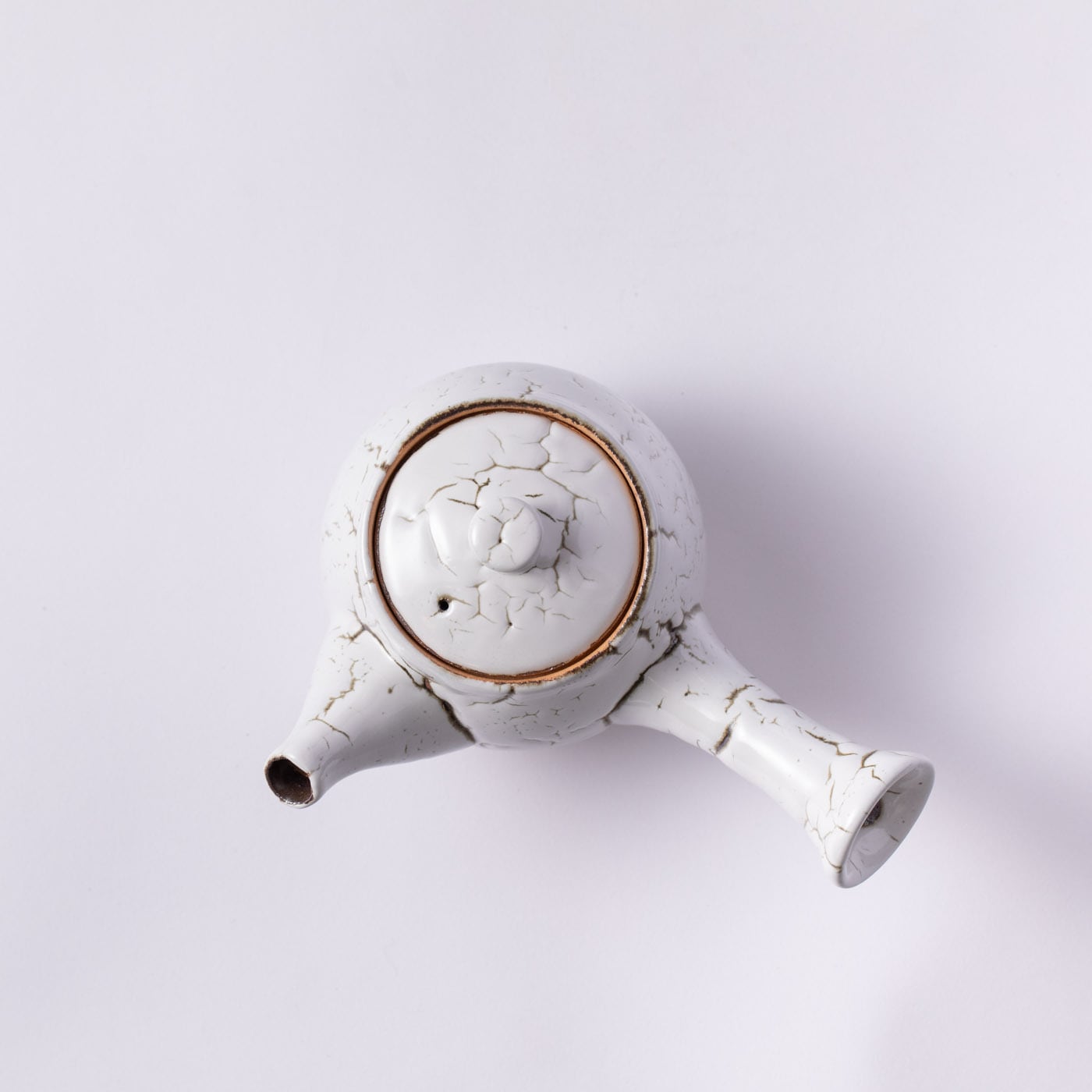 急須 白 (9cm） | 龍爪梅花皮の器