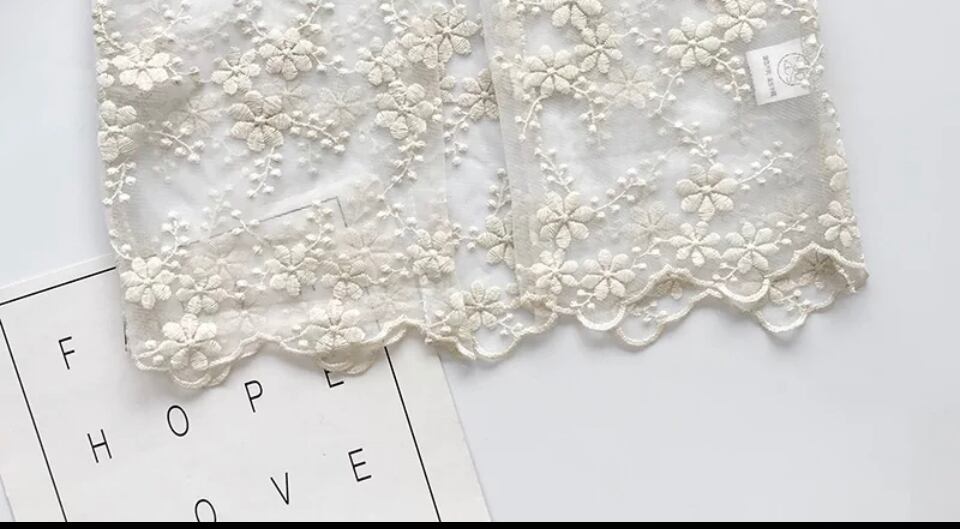 レースフラワーカーディガン•••••••••海外子供服 韓国 プチプラ 水着 上着 女の子 ナチュラルスタイル