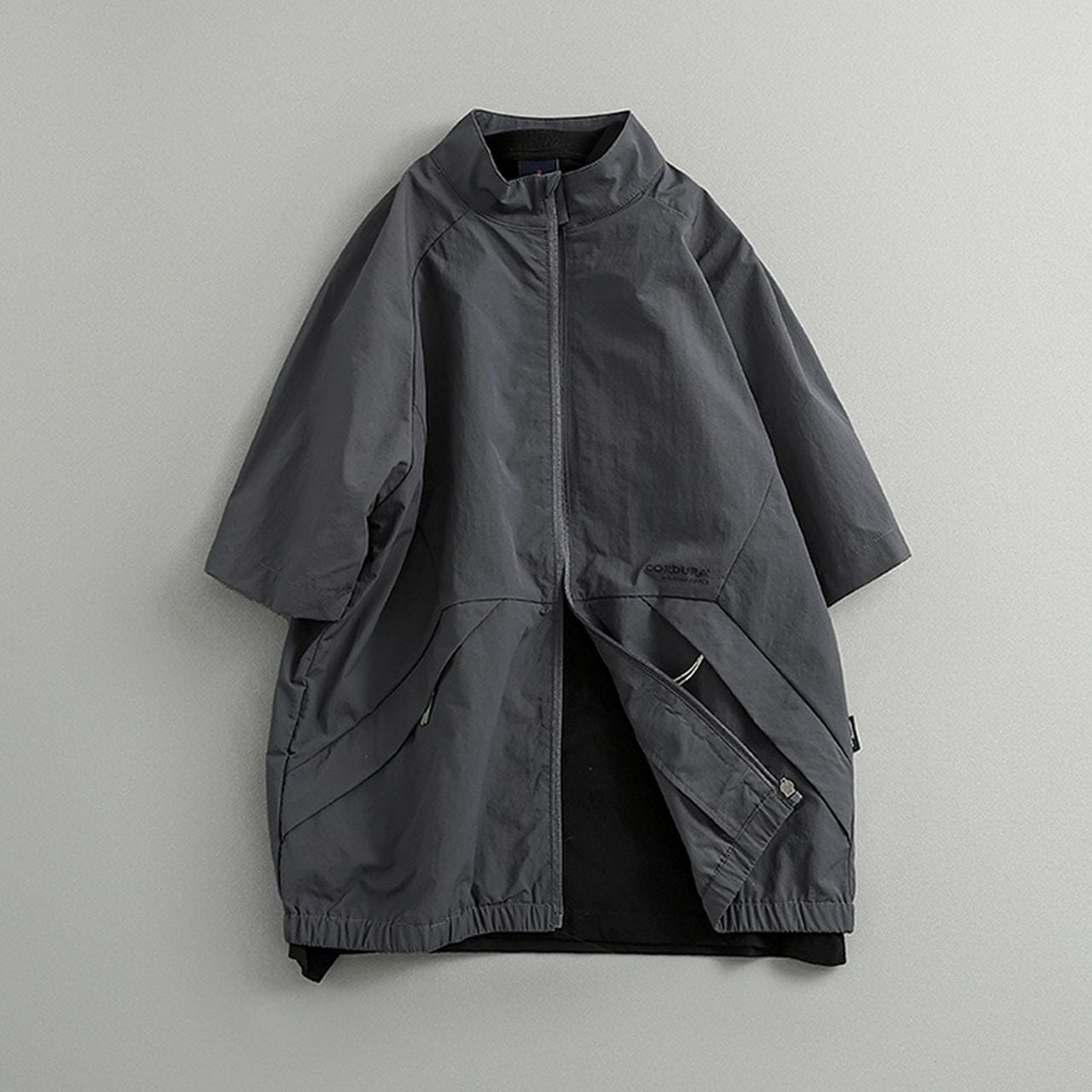 Stand collar short sleeve jacket(MT1332)