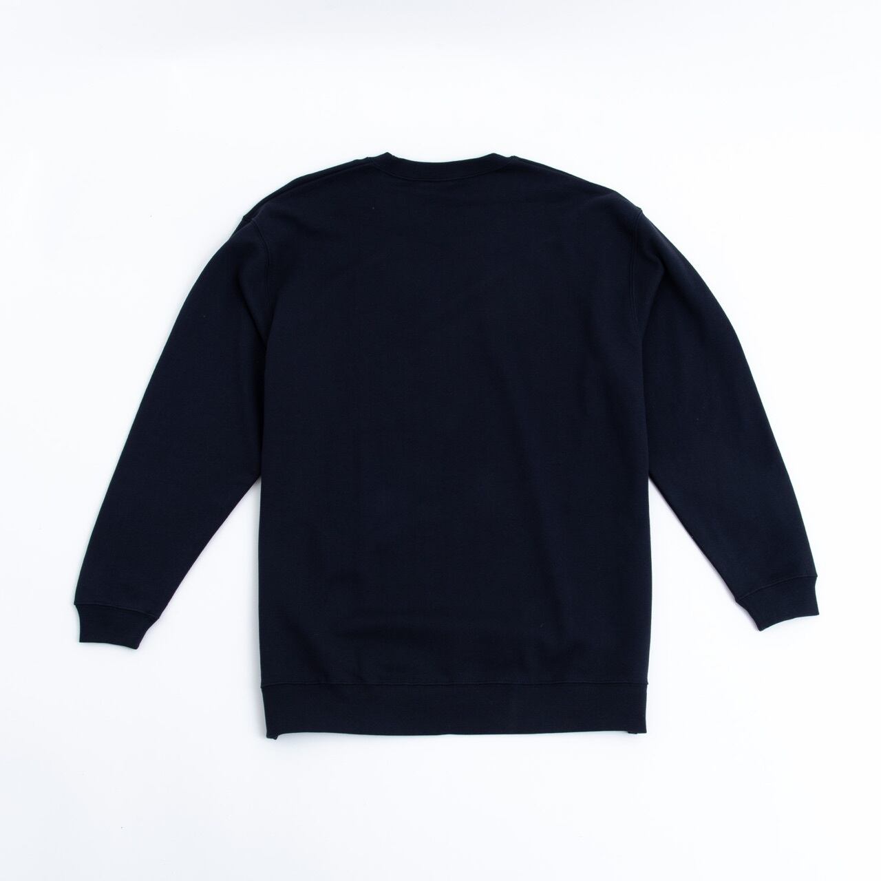 SHR! LOGO CREWNECK SWEATSHIRT (NAVY/WHITE) | 裏パイルスウェットシャツ(ネイビー/ホワイト)