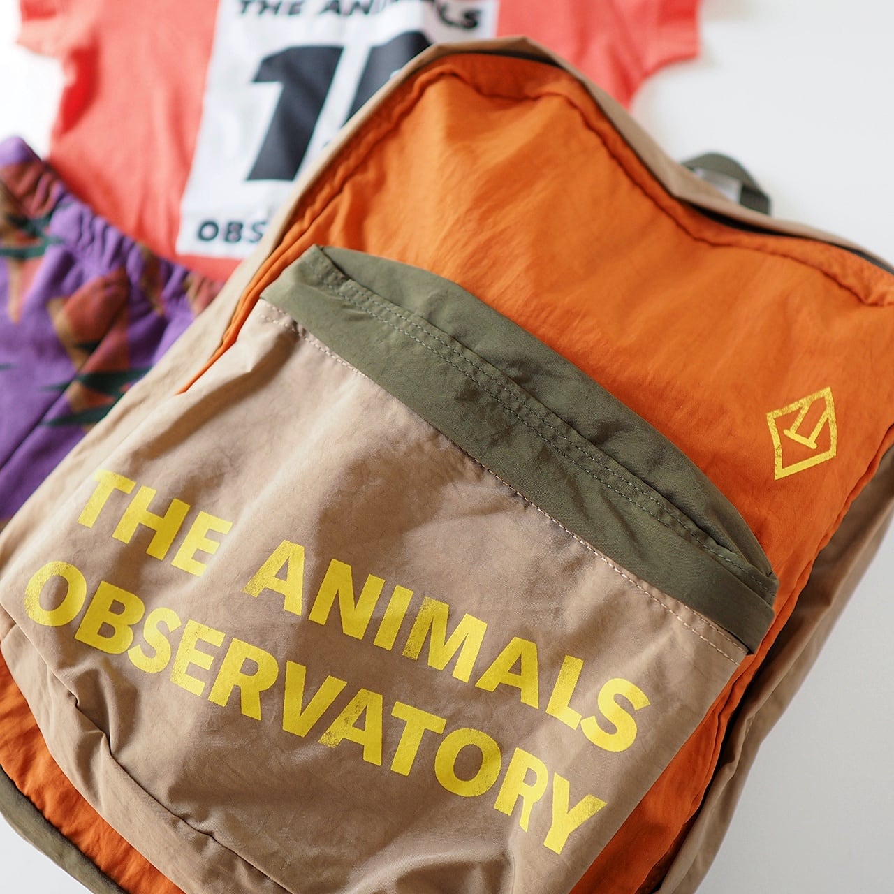 即納» THE ANIMALS OBSERVATORY / TAO / Orange The Animals Back Pack Bag | 子供服  capucapu