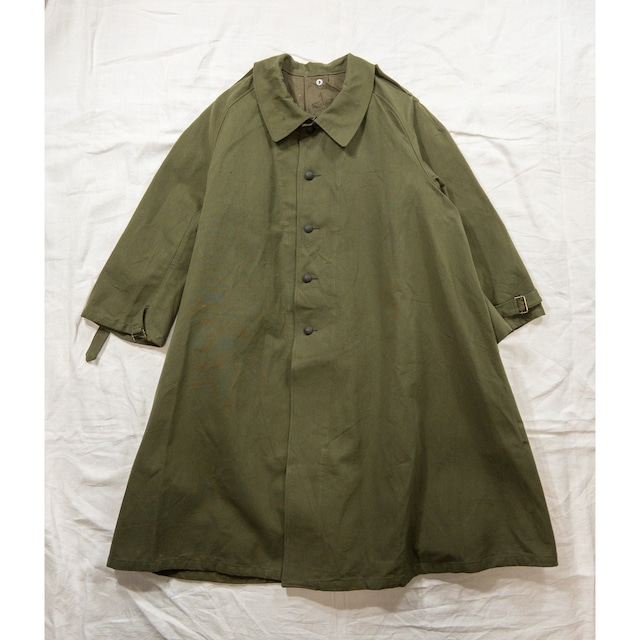 【1950s,DS】"French Army" M-35 Cotton Canvas Motorcycle Coat, Deadstock!!