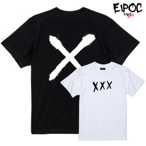 EIPOC PARIS 「"XXX" S/S T-Shirts Black/White」