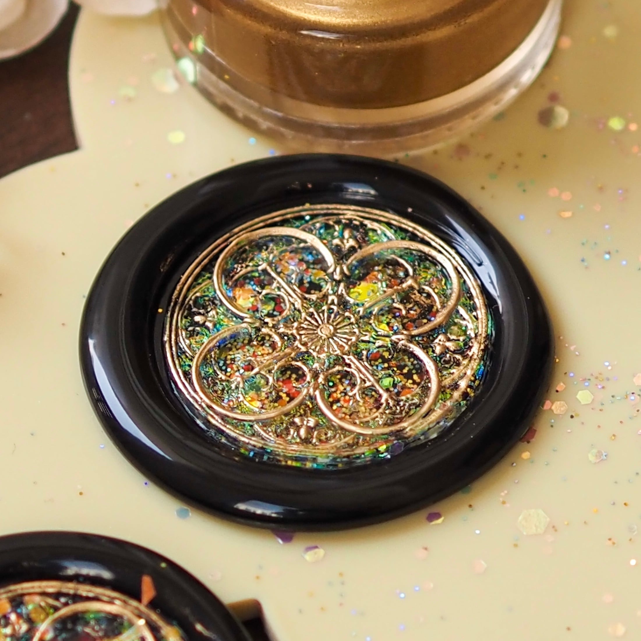 教会の窓 25mm・シーリングスタンプ