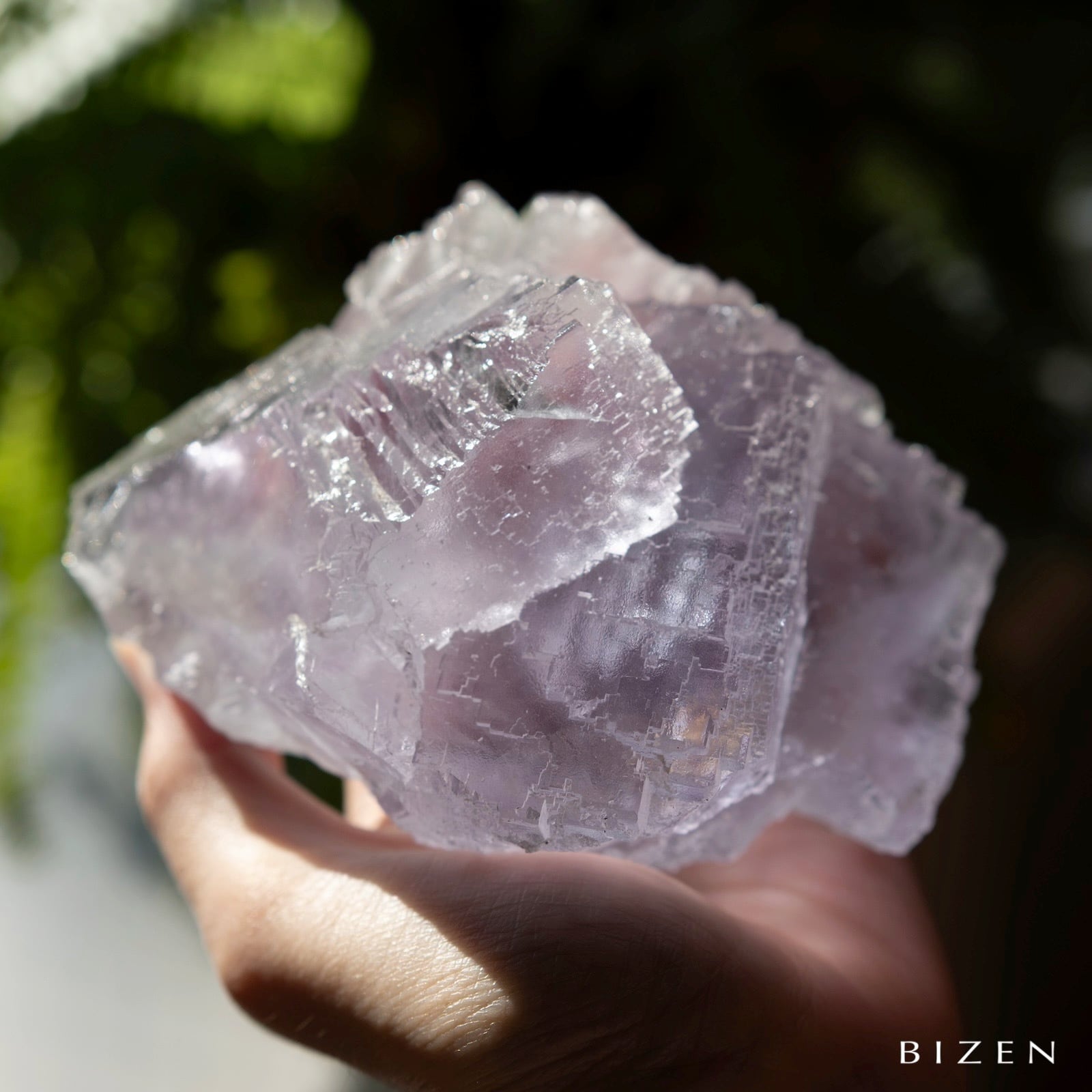 パープルフローライト・クラスター（スペイン産） | BIZEN Crystals