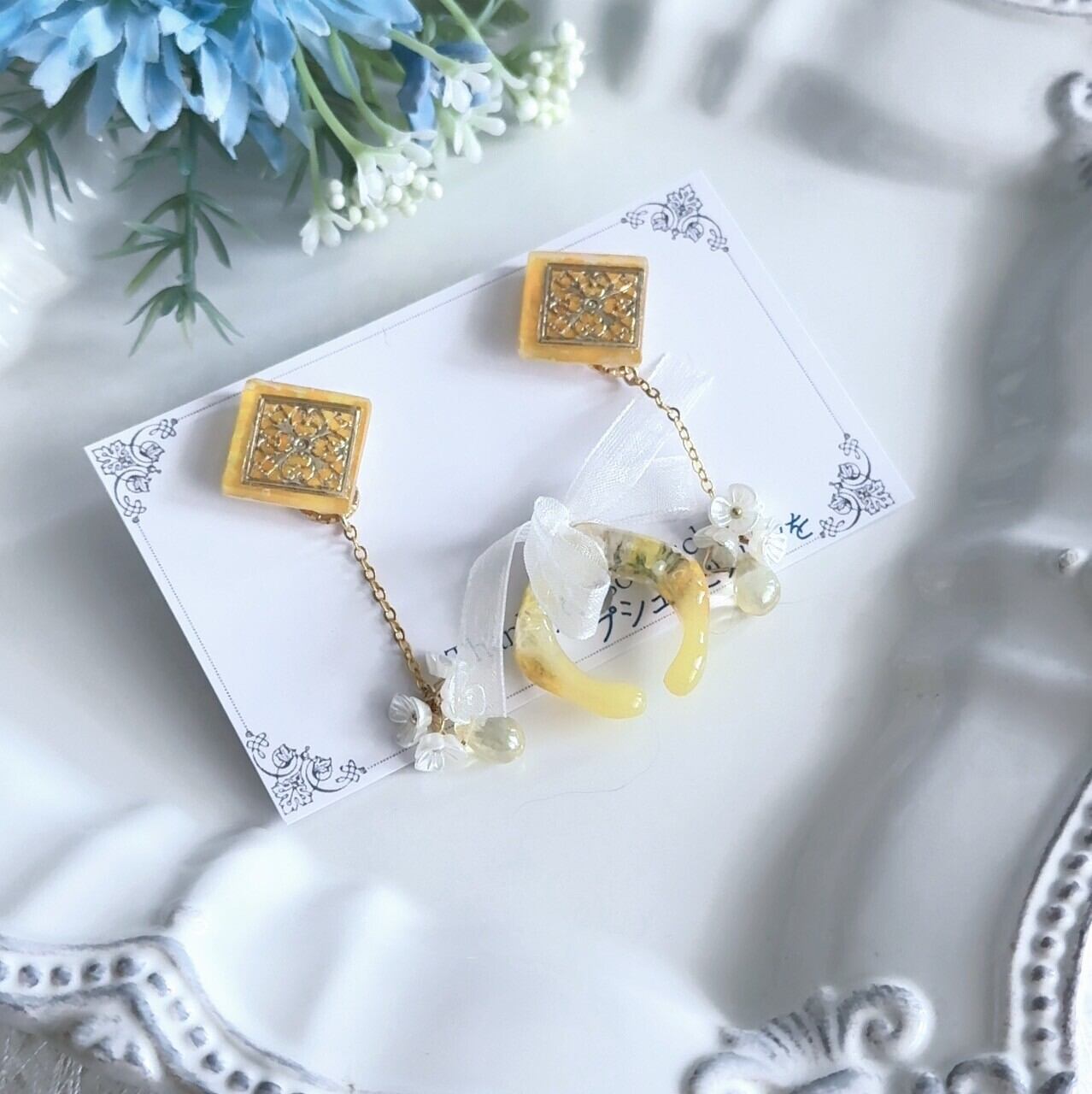 ハリネズミちゃんラウンドレジンヘアゴム