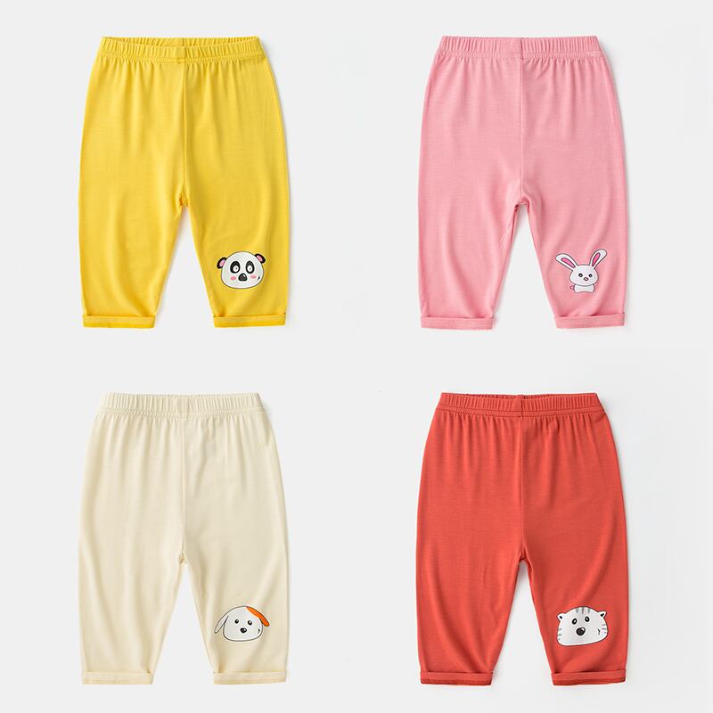 ベビーモスキートパンツ夏の女の子の漫画のパンツ赤ちゃんの薄いパンツ子供ブルマ夏の男の子ウエスタンスタイル Duduベイビー66838490732