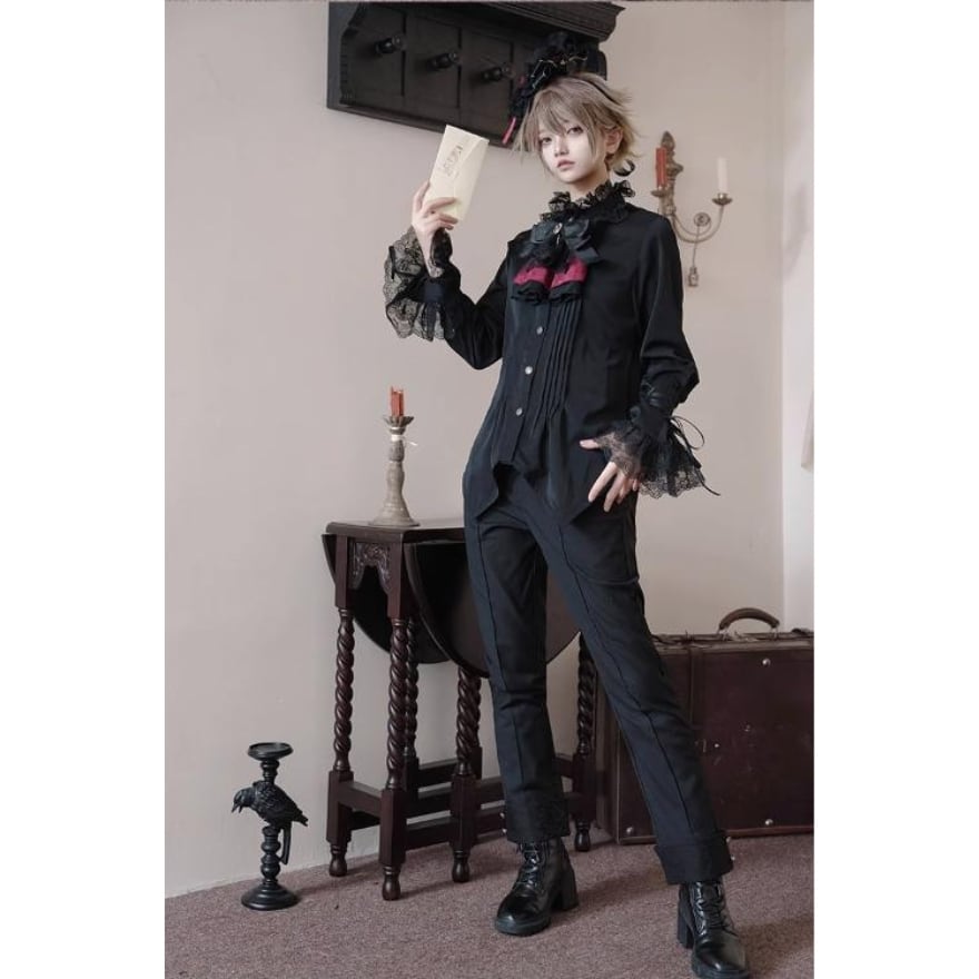 王子系ロリィタ パンツ 少年装×ダークゴシック 舞台向け｜WithU