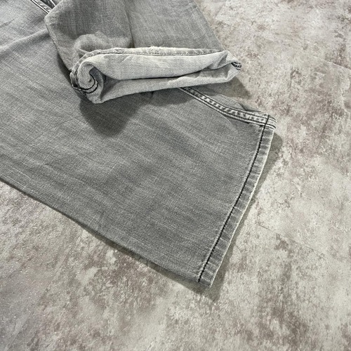 【W36 L34】 usa levi's 先染ブラック リーバイス 569 詳細写真18