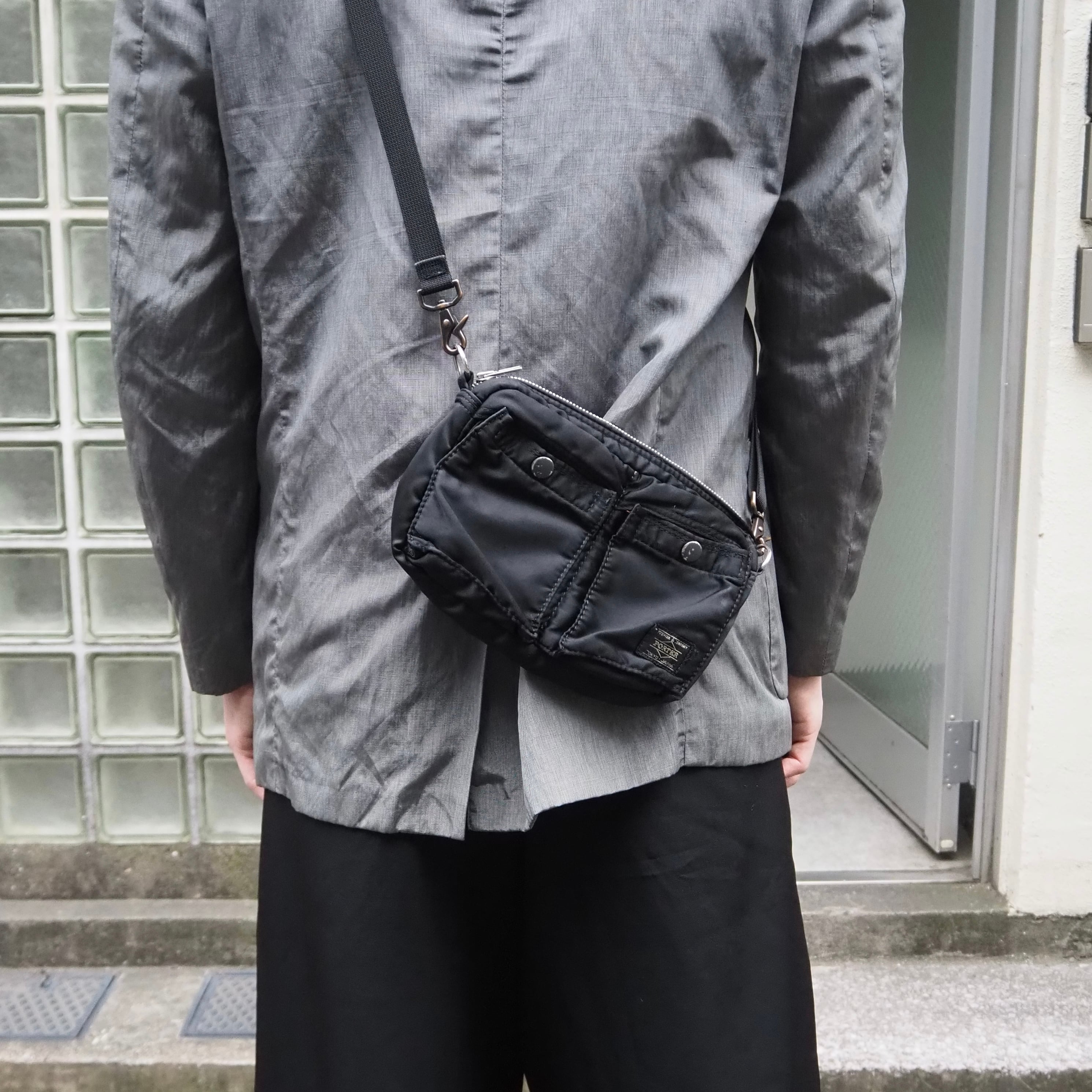 PORTER TANKER SHOULDER bag ブラック ナイロン ポーター | 2122TOKYO