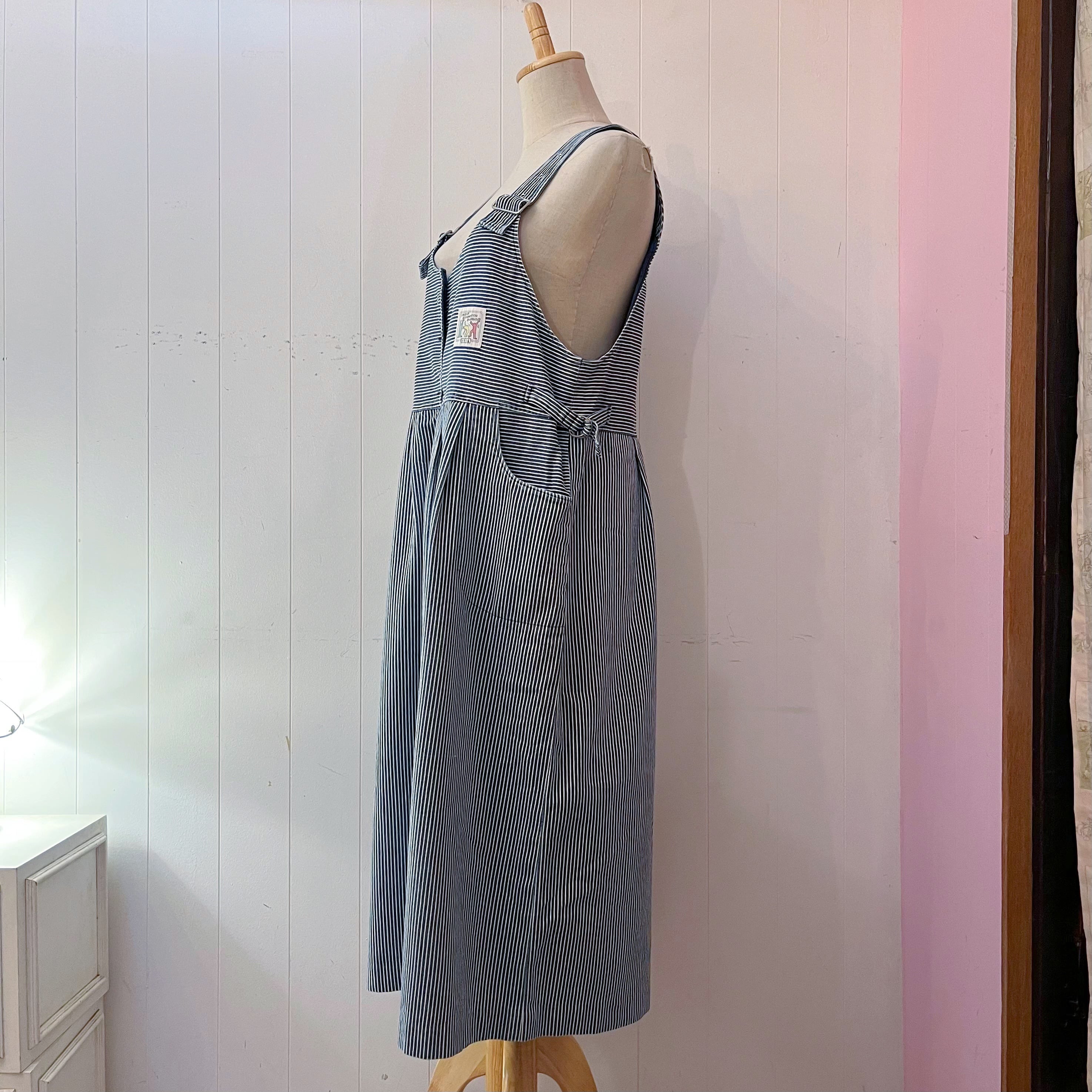 hickory denim jumper skirt