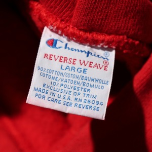 極美品 L 90s USA デカハトメ Reverse Weave Champion リバースウィーブ チャンピオン パーカー