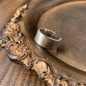 シルバーカットエッジリング