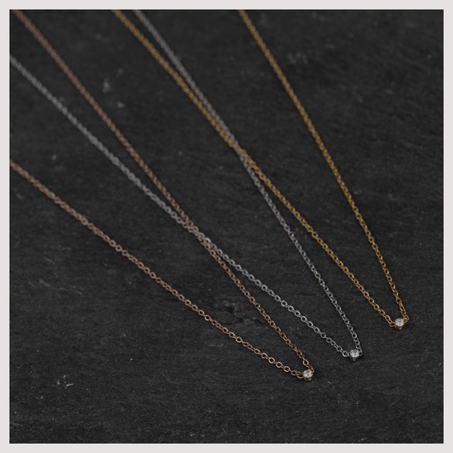 Necklace -Gold/Silver/Pink Gold-