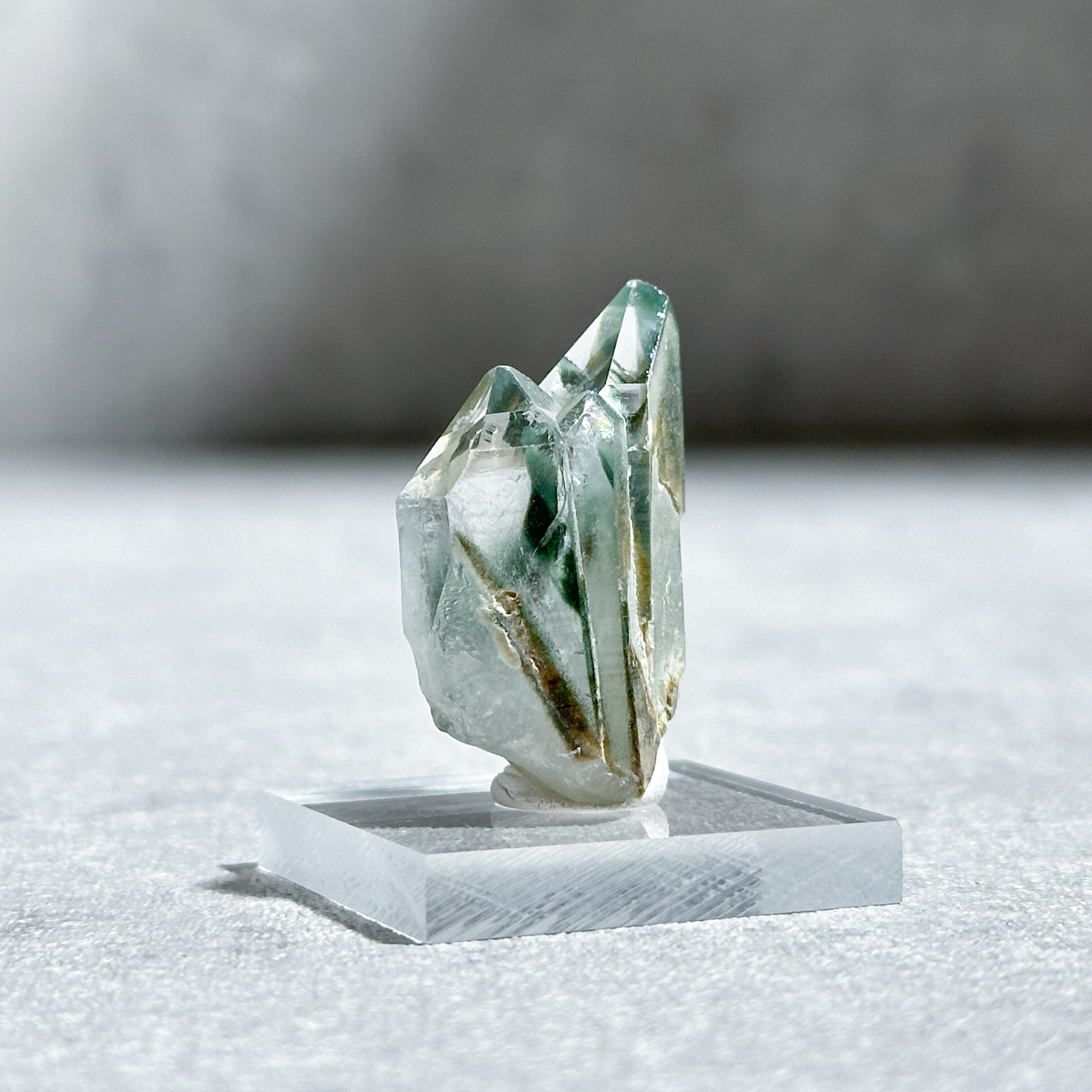 コロンビアン産クローライトインクォーツ02◇ Chlorite in Quartz From
