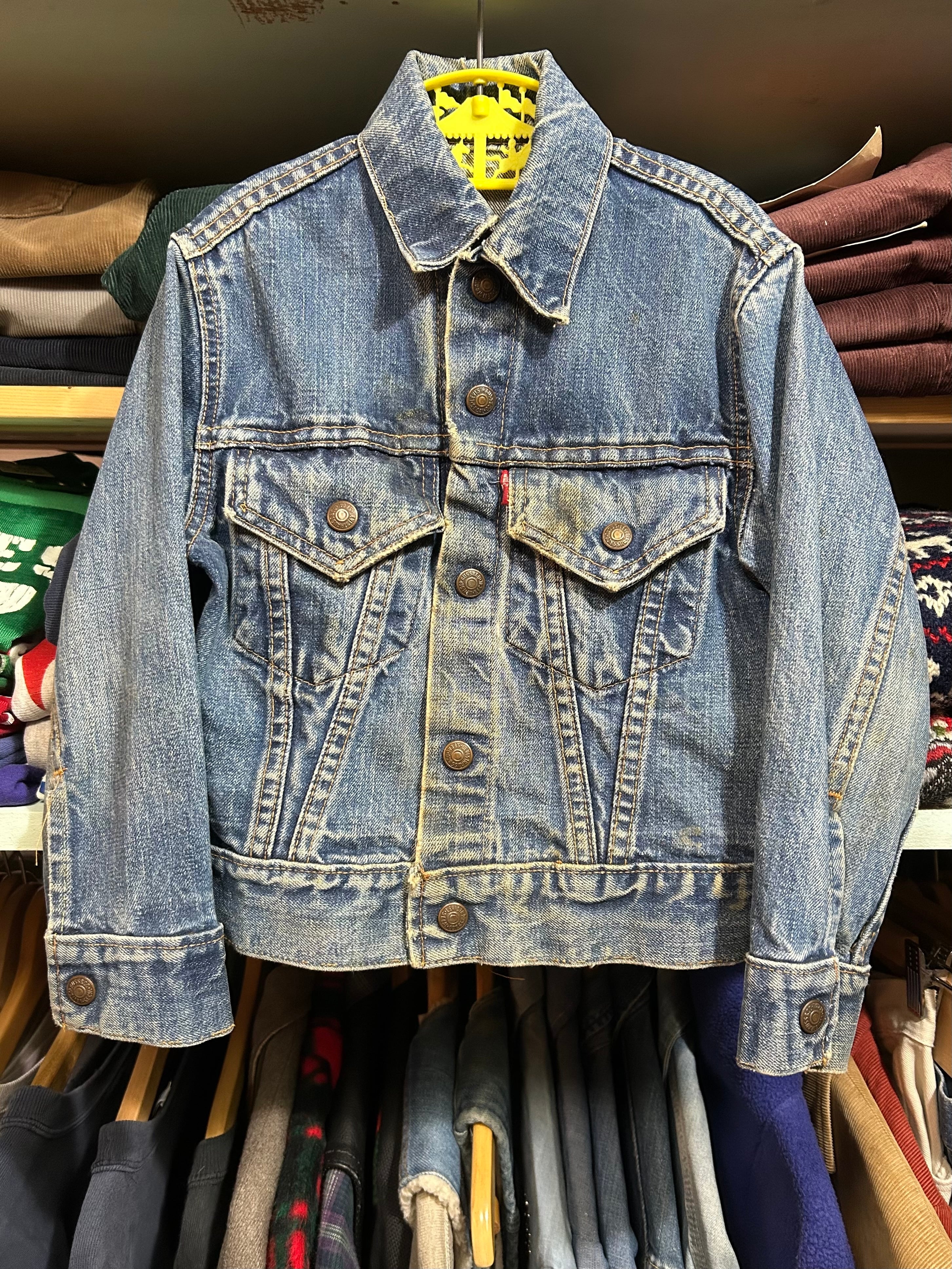 60s〜70s VINTAGE LEVI'S 70805 big-E kids jacket