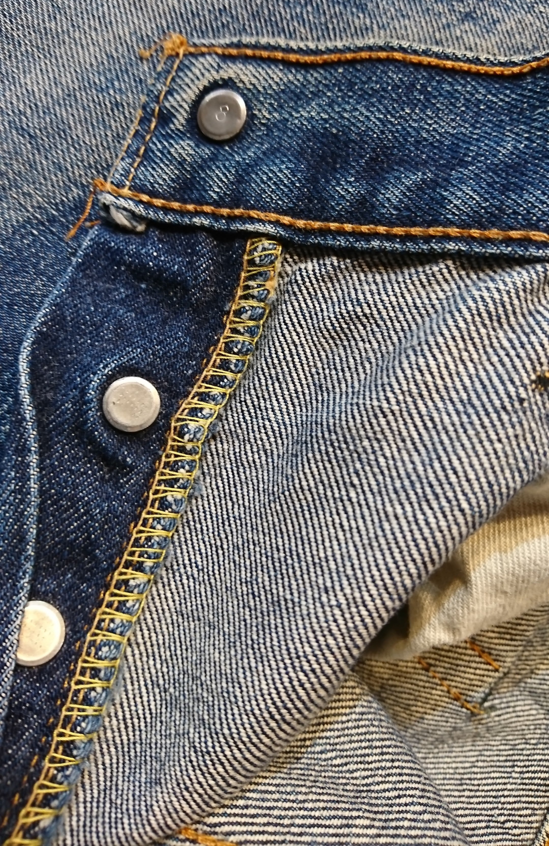 levi's 501 bigE リーバイス ビッグE オリジナル vintage 1968頃 色落ち抜群