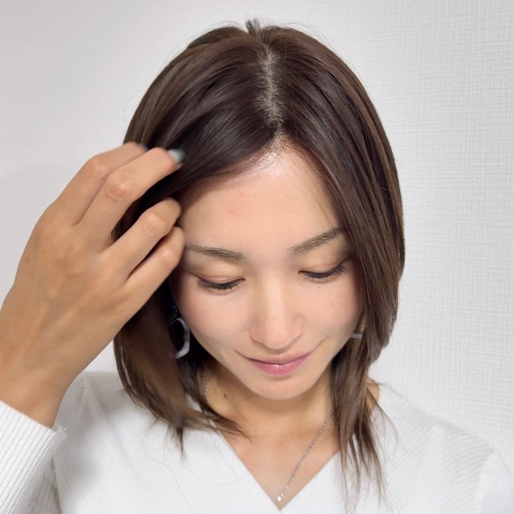 3D軽量ウィッグ 商品名: たかこ 百合子ウィッグレミー人毛100