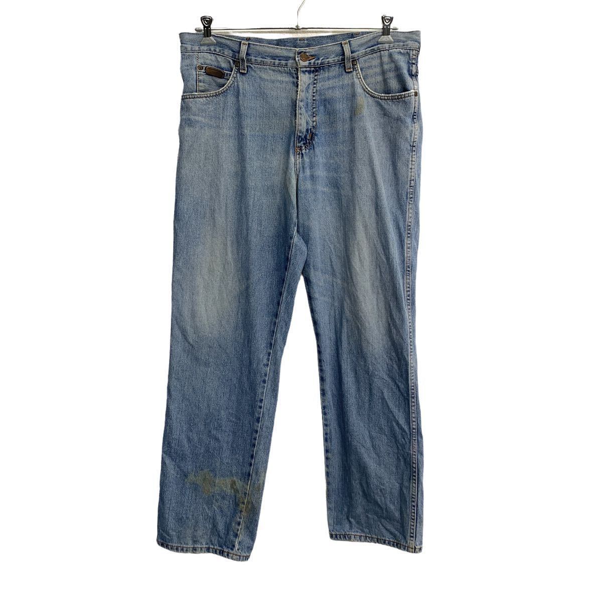 Wrangler デニムパンツ W36 ラングラー ビックサイズ ブルー 古着卸