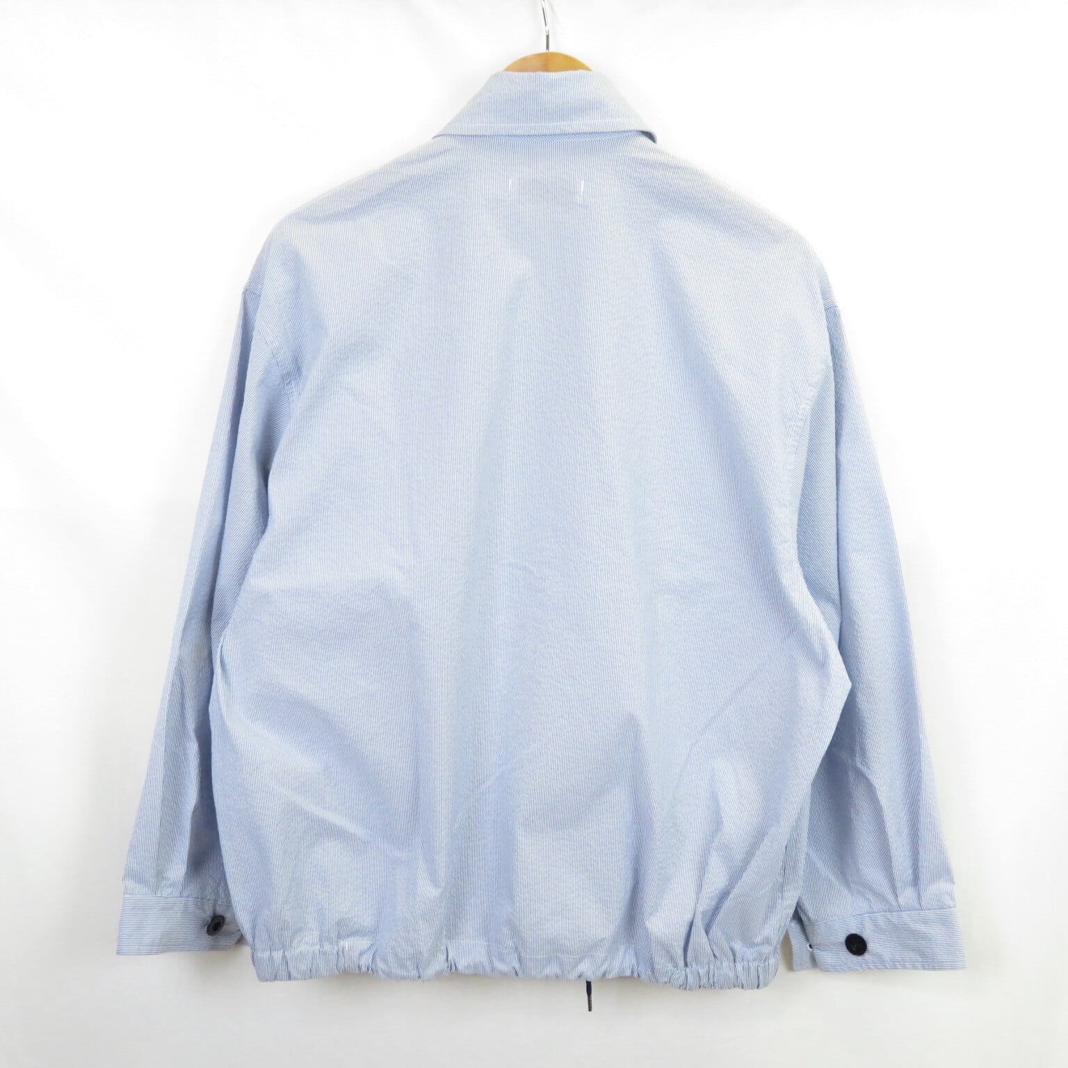 新品 marka SPORTS JACKET シアサッカー ドリズラー ジャケット ブルー