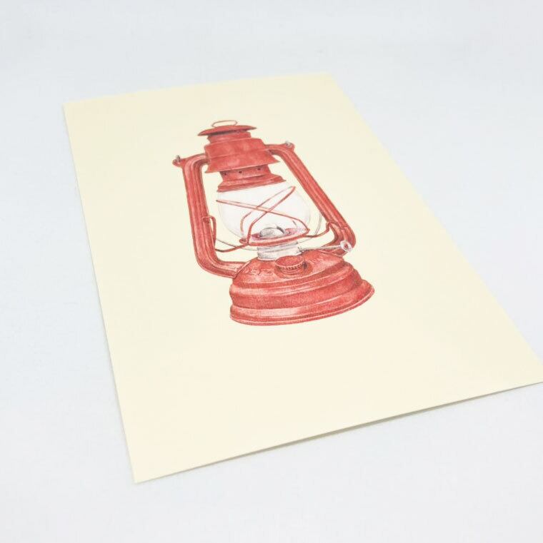 ランプ / ポストカード / ささきめぐみ /