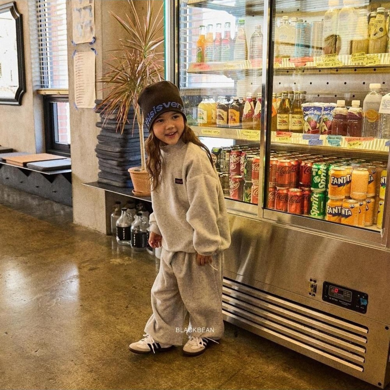 ブラックビーン / blackbean / ストッパーセットアップ / 韓国子供服 / キッズ / 26winter〖取寄〗*ベビーS~XL*