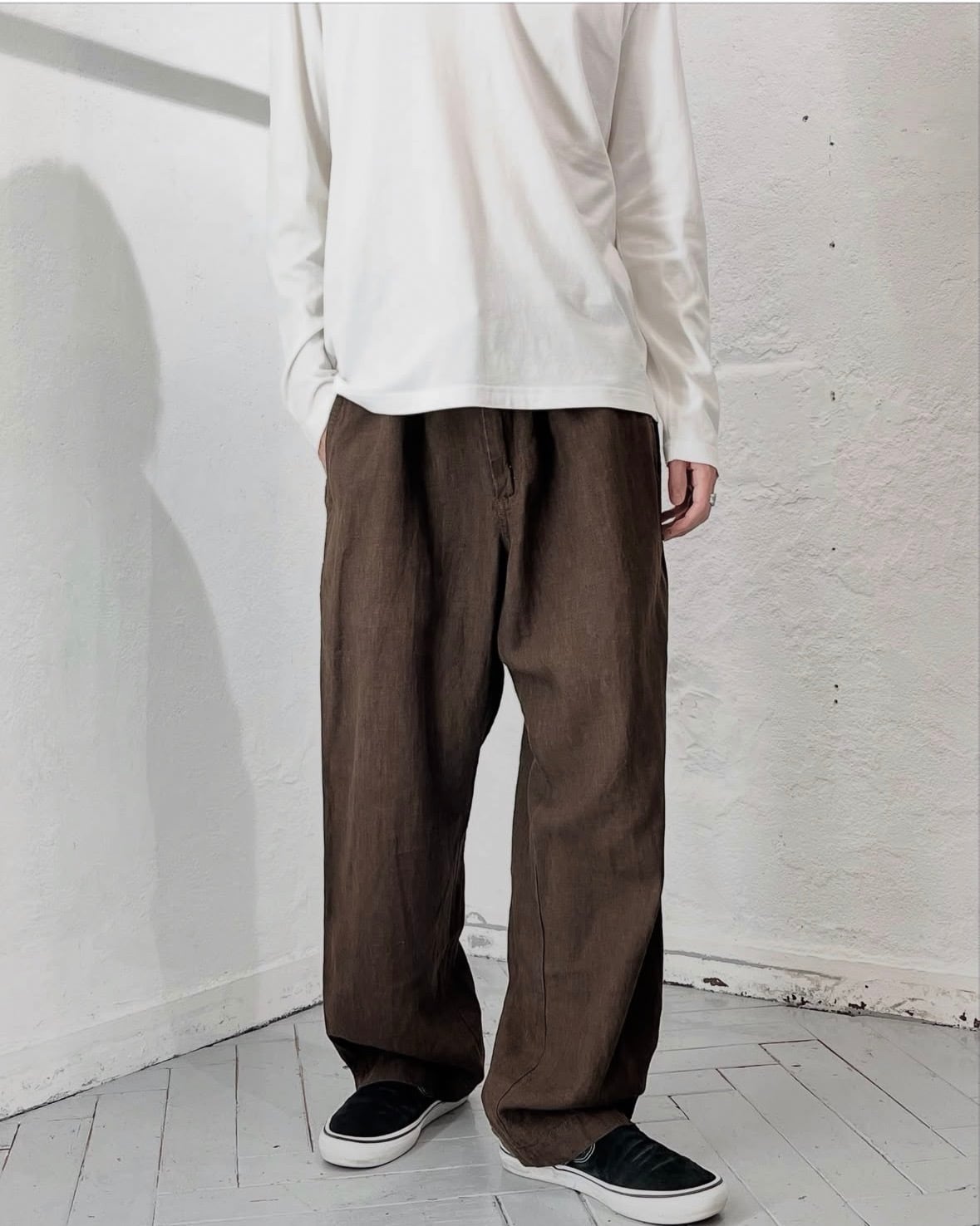 00s BANANA REPUBLIC Linen Easy Slacks