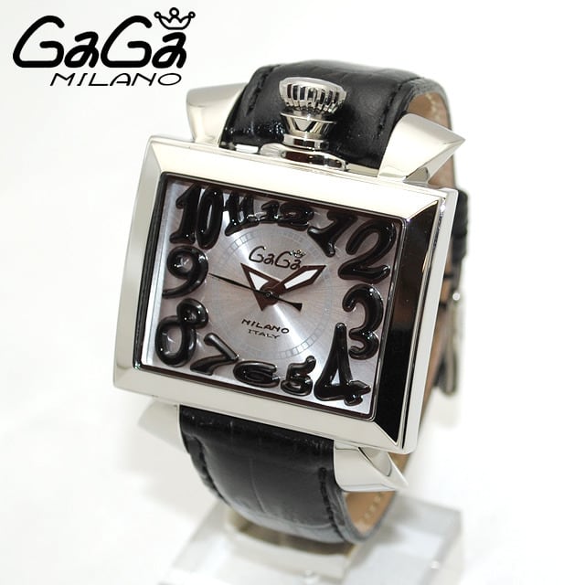 【新品】ガガミラノ　GaGa MILANO　ナポレオーネ 48mm ブラック