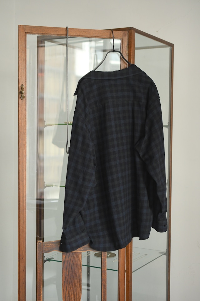 A.PRESSE / Wool Skipper Shirt (Check)