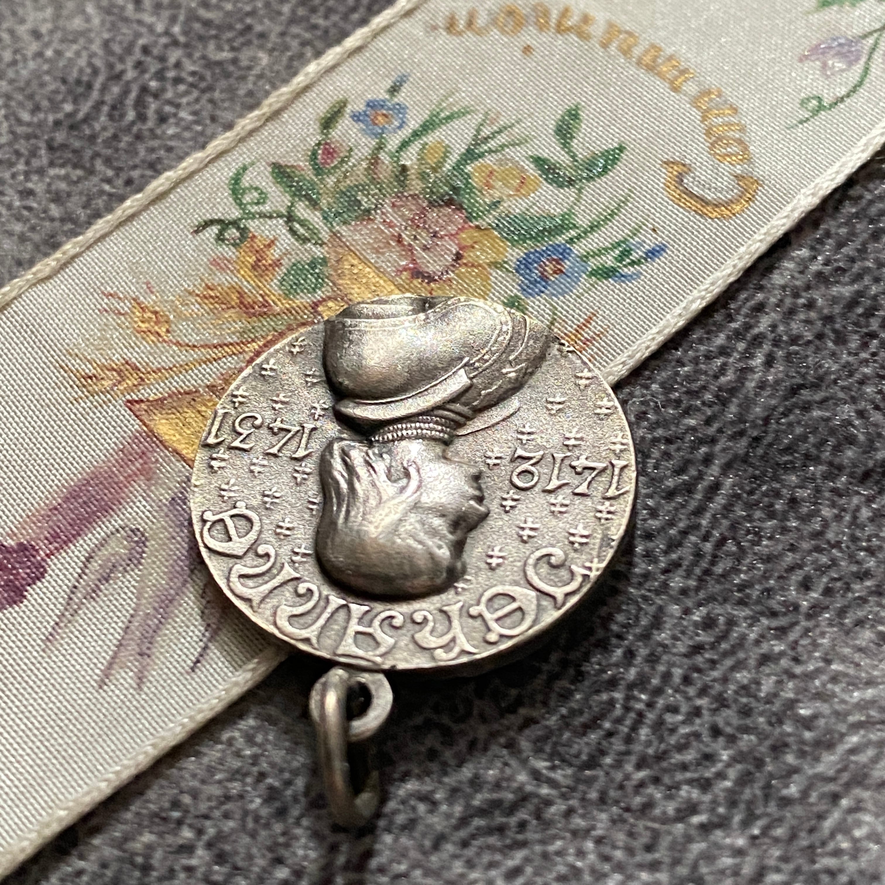 希少✴︎フルールドリス×アザミのジャンヌ・ダルク | Antique medaille