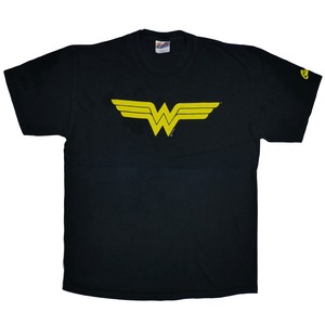 USED【M】00s WONDER WOMAN LOGO Tee / Hanes ©2006 DC COMICS