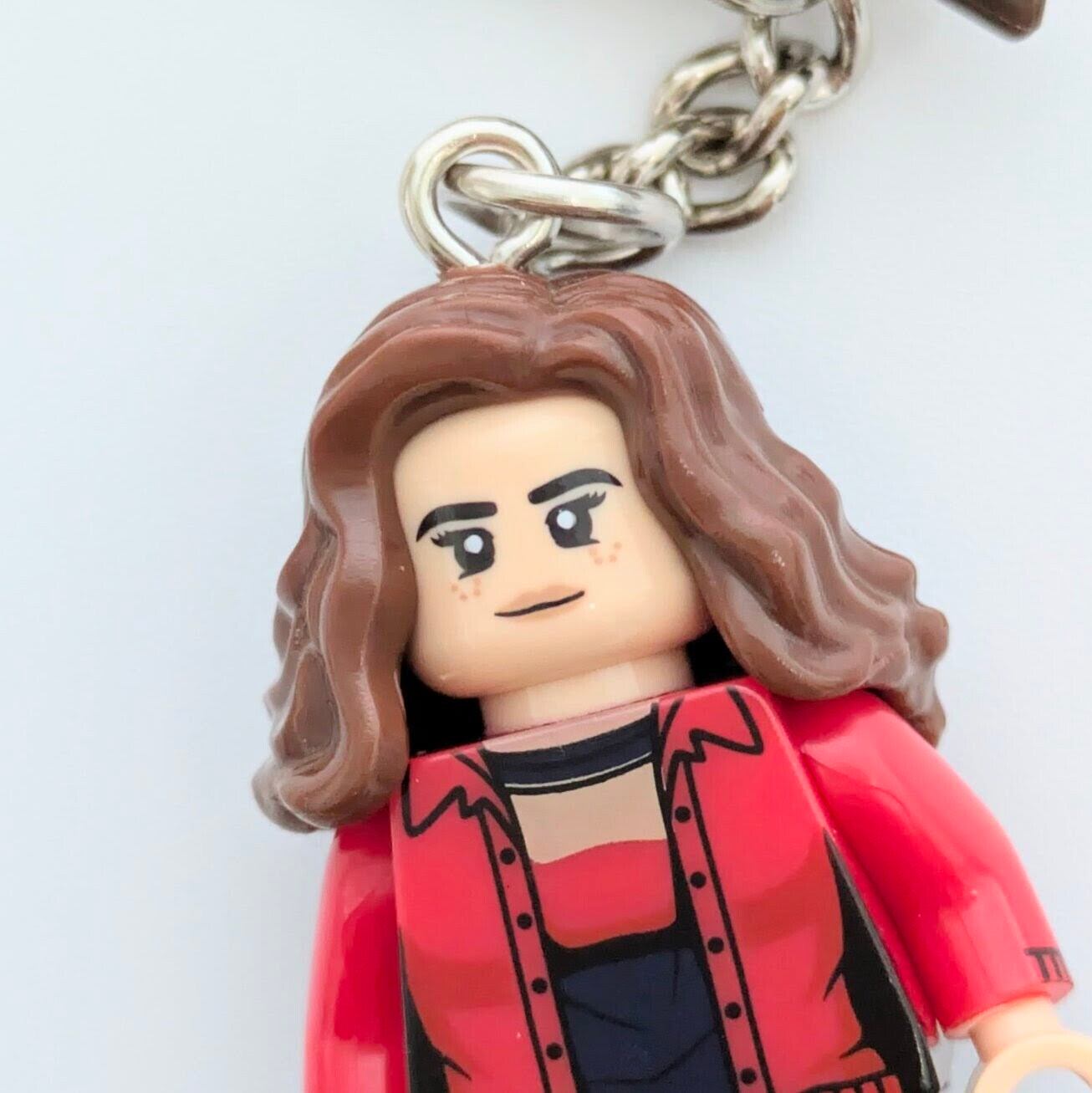 ★ブロックフィギュアキーホルダー★【 Stranger Things / ストレンジャーシングス 】 ナンシー・ウィーラー 〚アメリカン雑貨 アメトイ〛