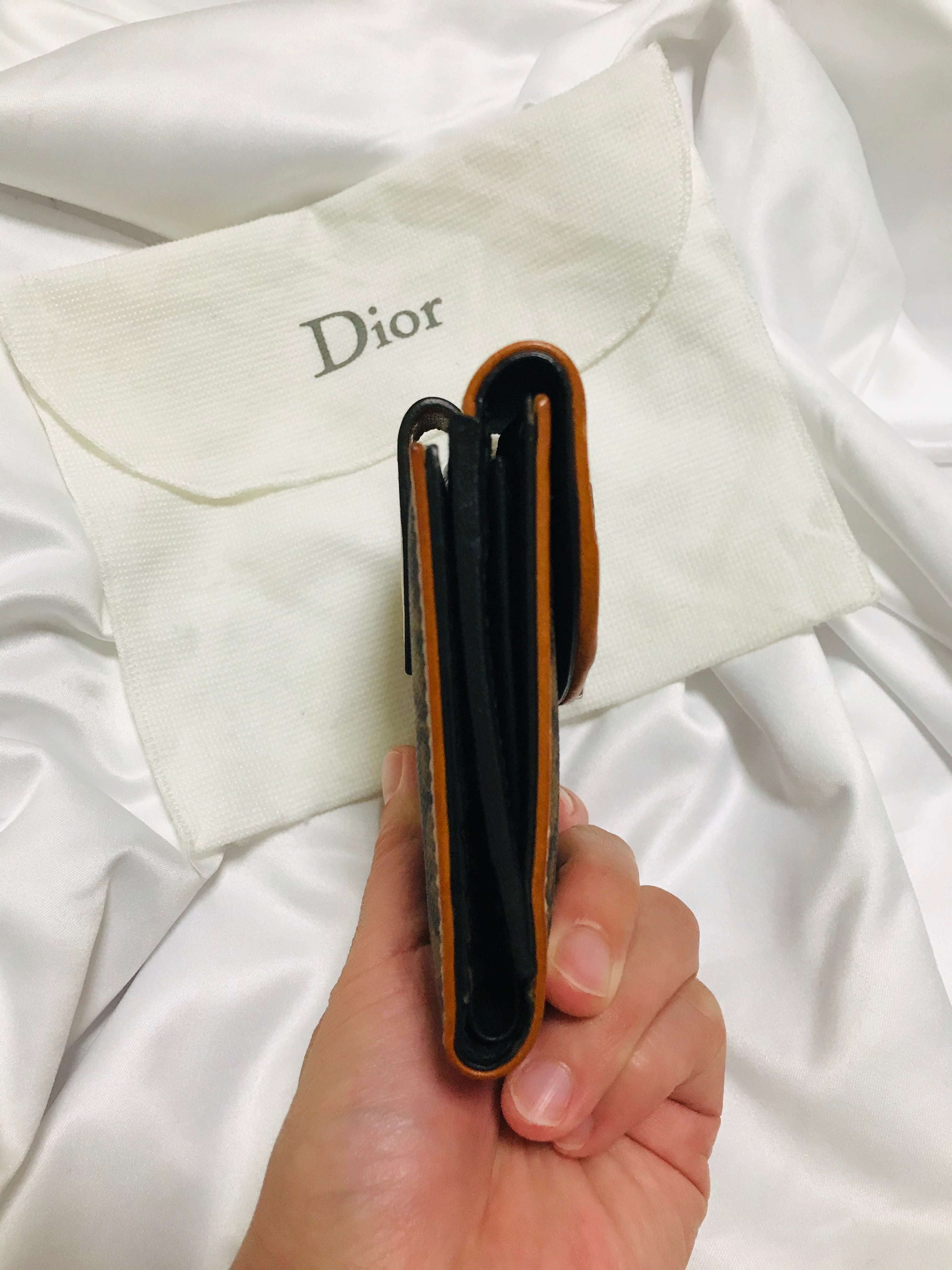 ※C❣️最終 ChristianDior クリスチャンディオール トロッター折財布