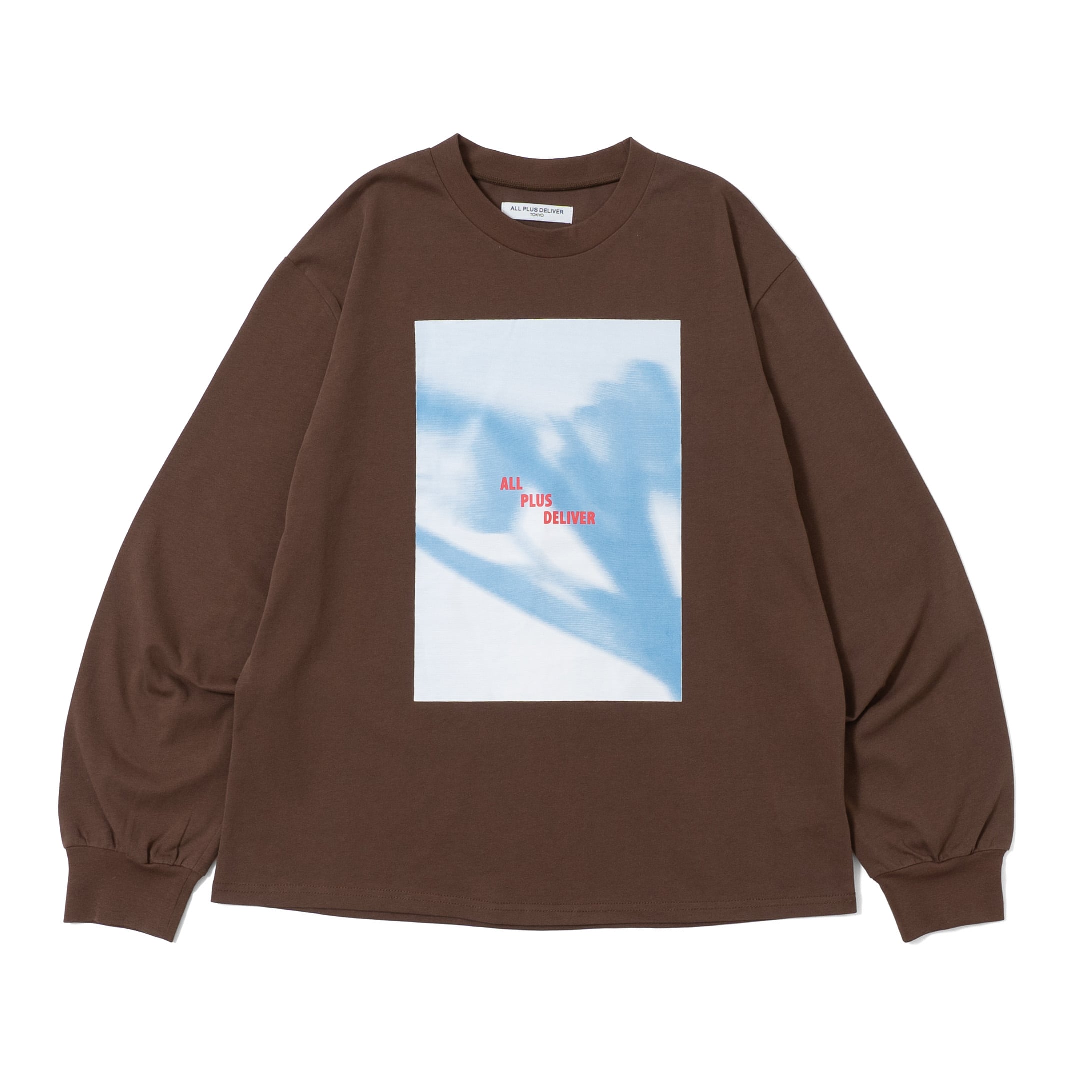APD TULIP PHOTO LS TEE / BROWN