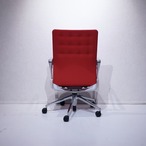 Vitra ヴィトラ ID Trim IDトリム ワークチェア デスクチェア パーソナルチェア キャスターチェア 昇降式 ファブリック レッド 椅子 モダン ラグジュアリー