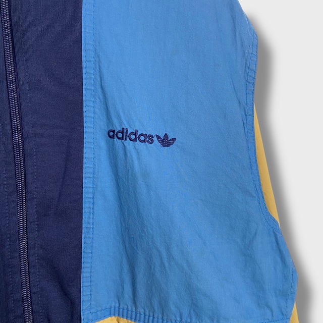 80s adidas 西ドイツ製 トラックジャケット ブルゾン マルチカラー S