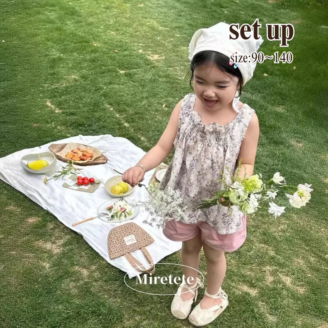 【取寄】お上品に着用できるフリルギャザーセットアップ