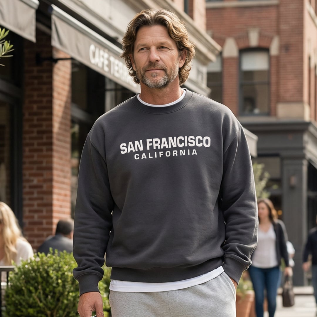アメリカン サンフランシスコロゴスウェット S1437