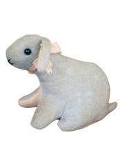 フランス 青いうさぎさんと薔薇色のリボンa ドール アンティーク