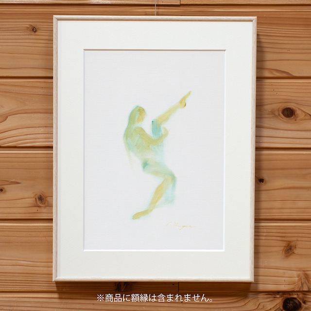 舞う人 oil-#3