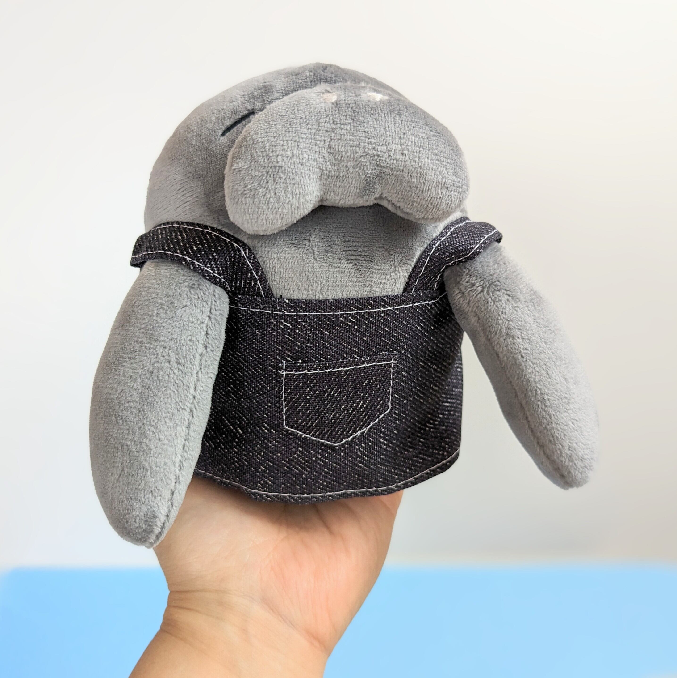 受注製作◎むぎゅっと抱っこマナティーさんぬいぐるみ(こけまみれ