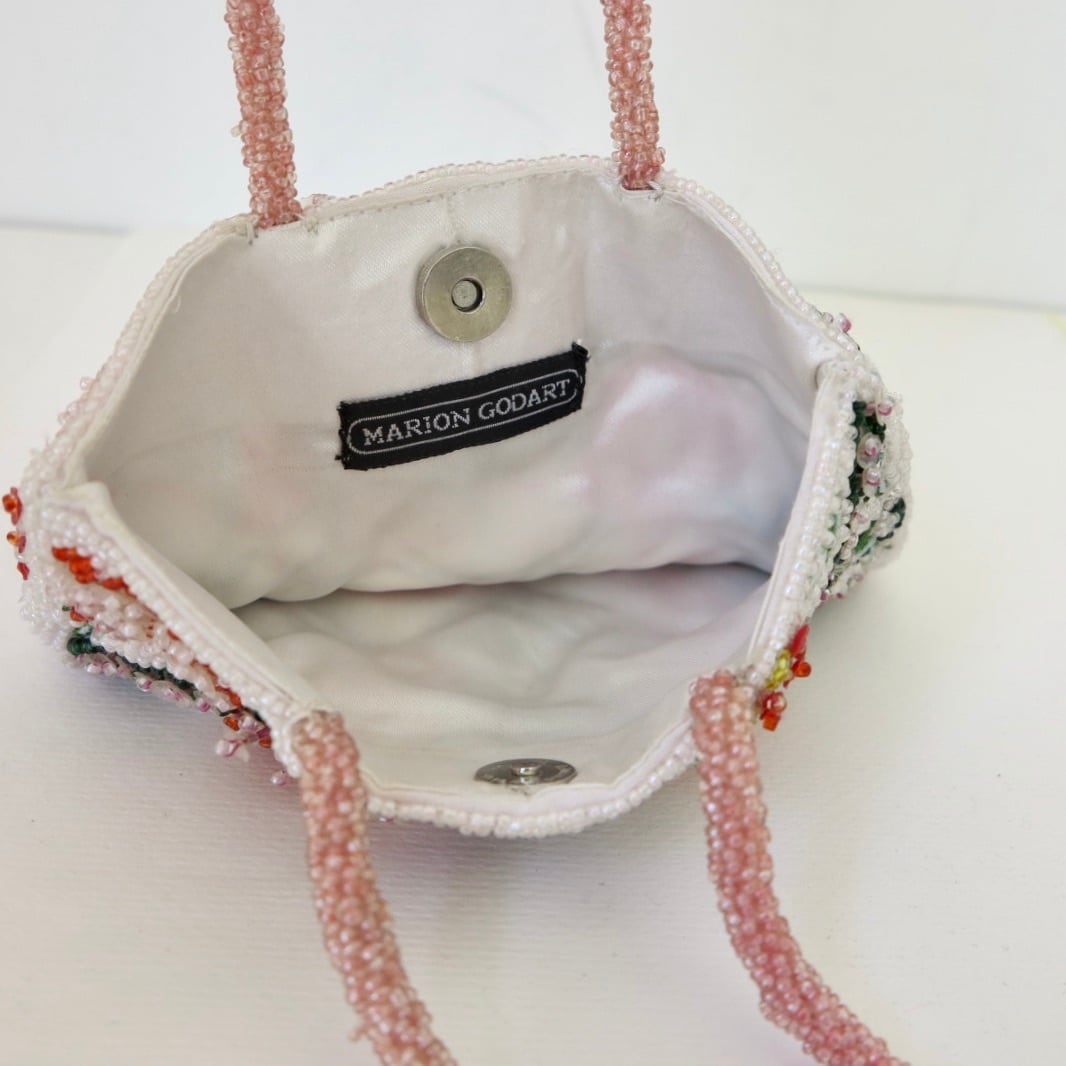 MARION GODART アンティークビーズ刺繍ミニバッグ(FRANCE)：¥19,800+