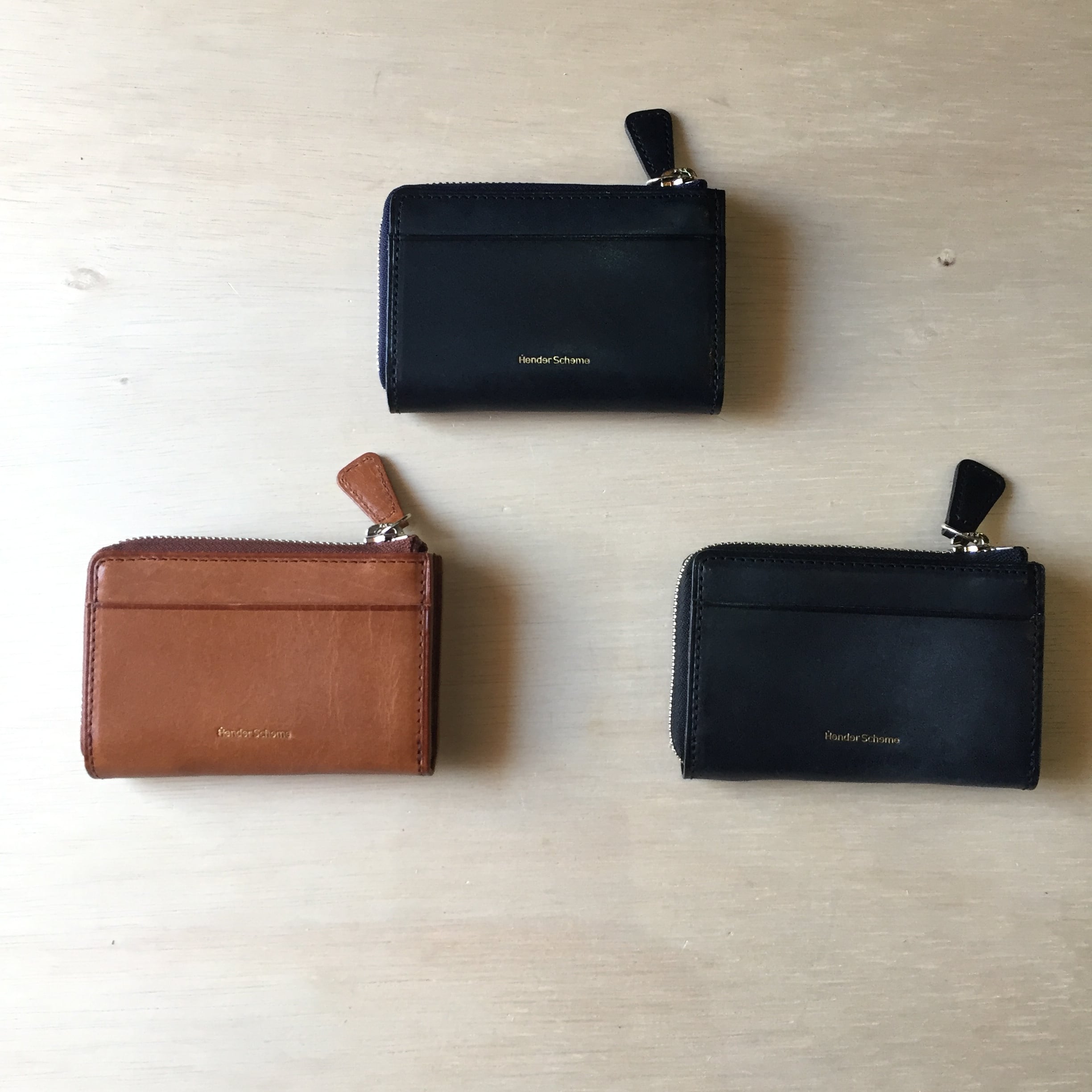 【未使用品】Hender scheme mini purse brown