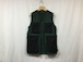 semoh”2tone nylon vest green”