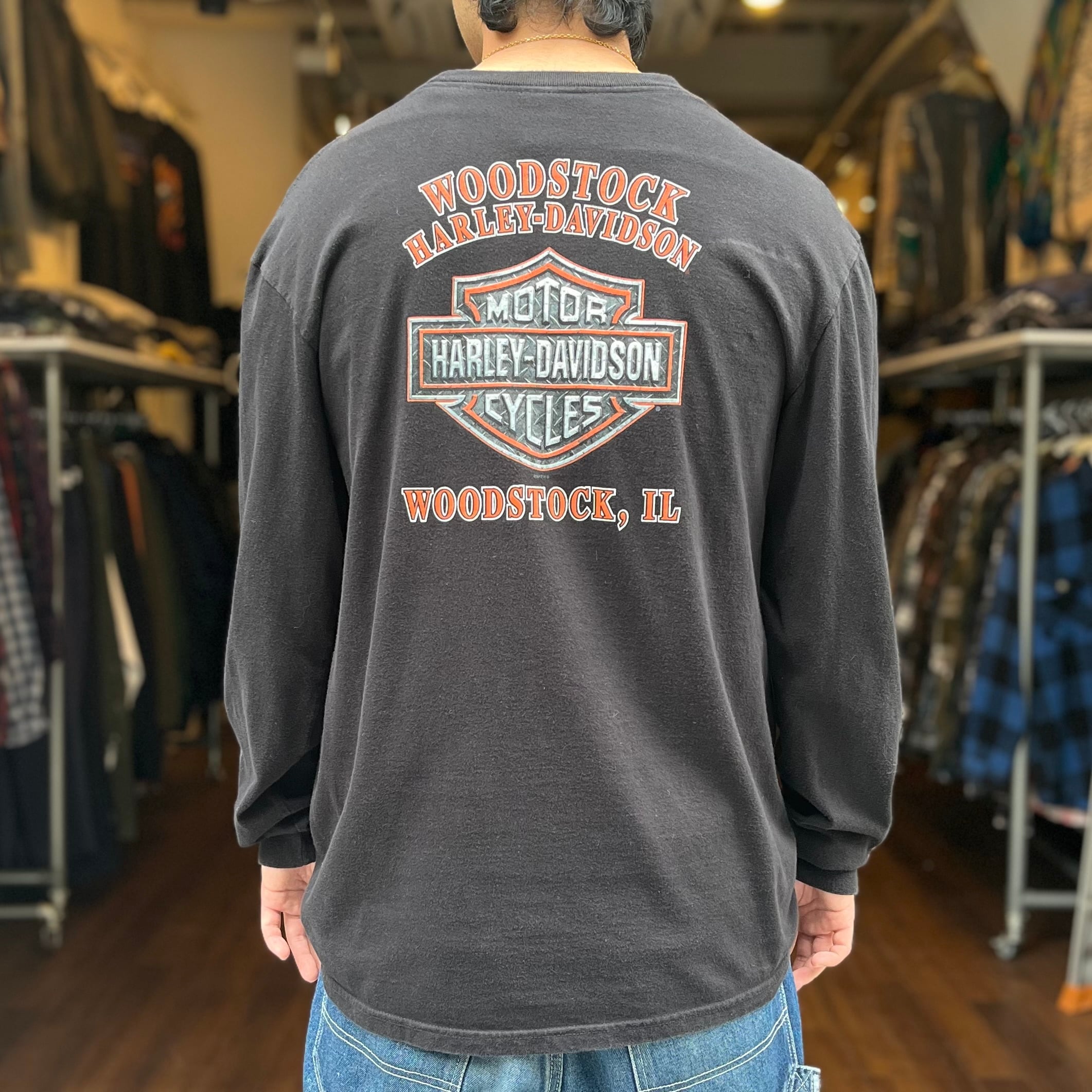 トップス 00's Harley-Davidson L/S Tee どエロい】00's Harley Davidson L/S Tee | 下北沢SPiKe＆SPiCe