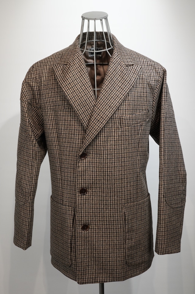 CLASS / CCDA06UNI ’’DORMEUIL SPORTEX THORNPROOF'' Tweed Jacket