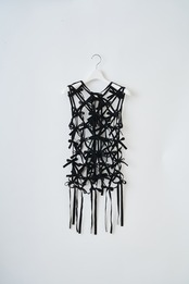 Velvet ribbon tops