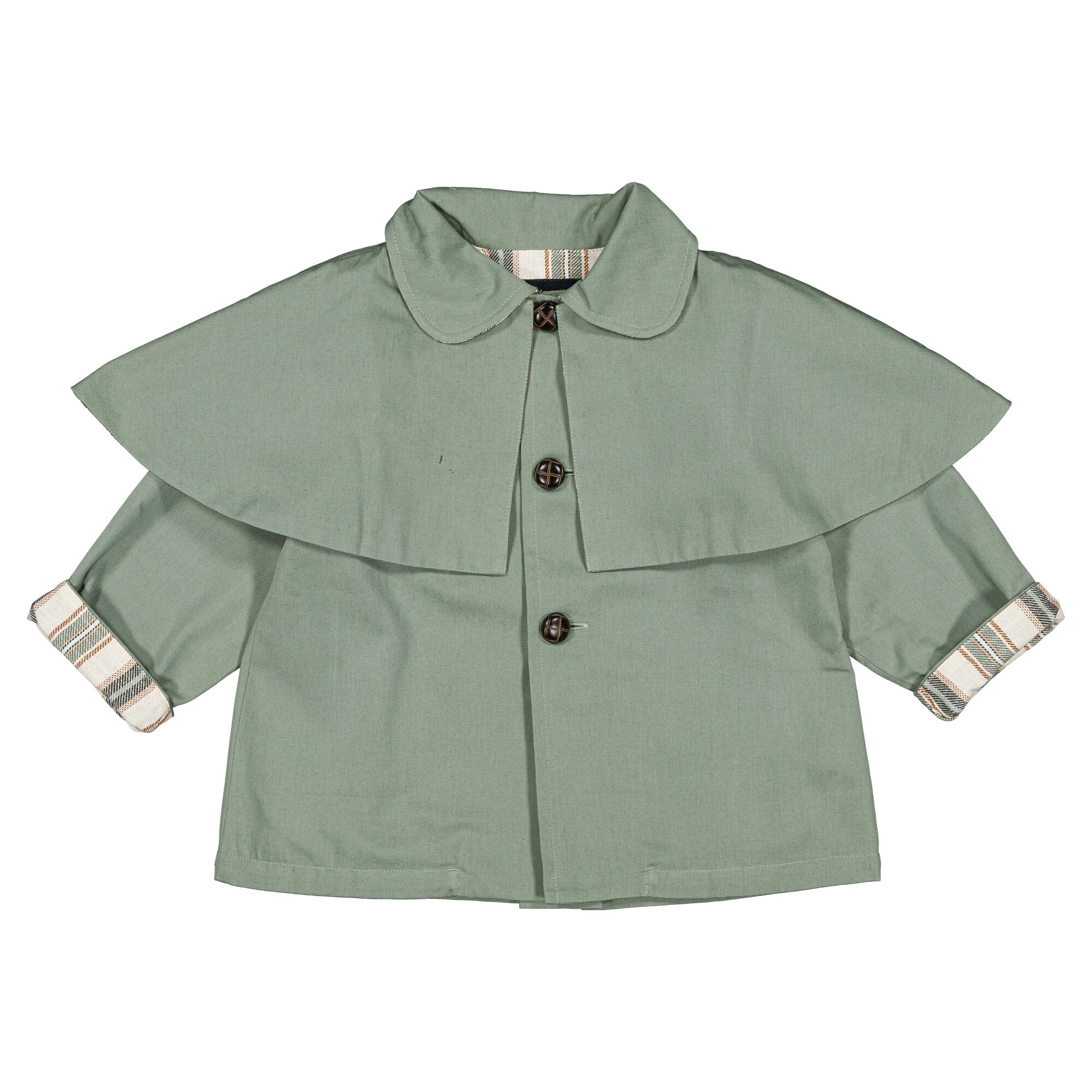 【予約・特典あり】Maison Marelle / jacket SHERLOCK- celadon green / 6Y~12Y